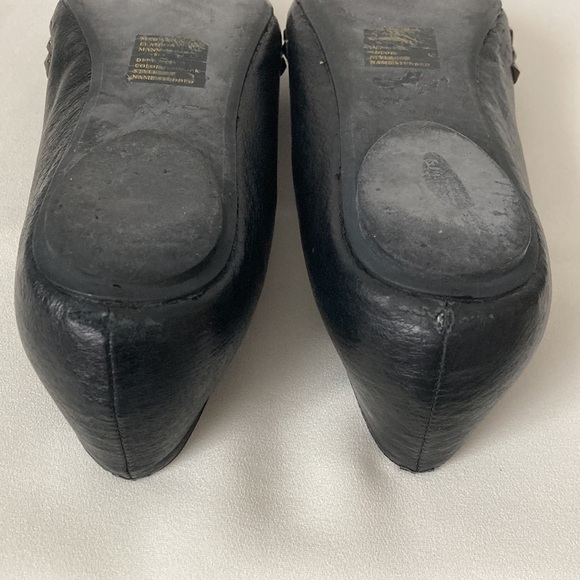 Bakers Black Studded Flats - Picture 6 of 10